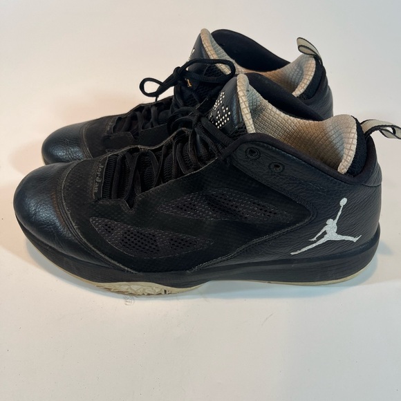 Nike Air Jordan 2011 Q Flight Men’s Size 12 Sneakers Shoes Black 454486-006 - Picture 11 of 14